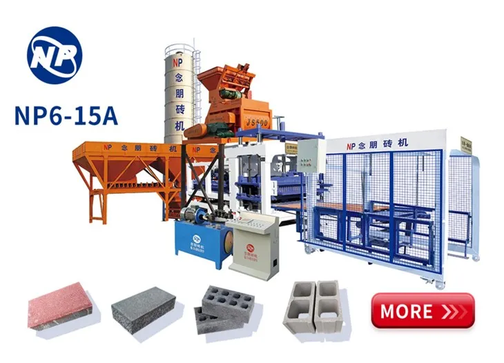 Máy làm khối gạch ở Nepal