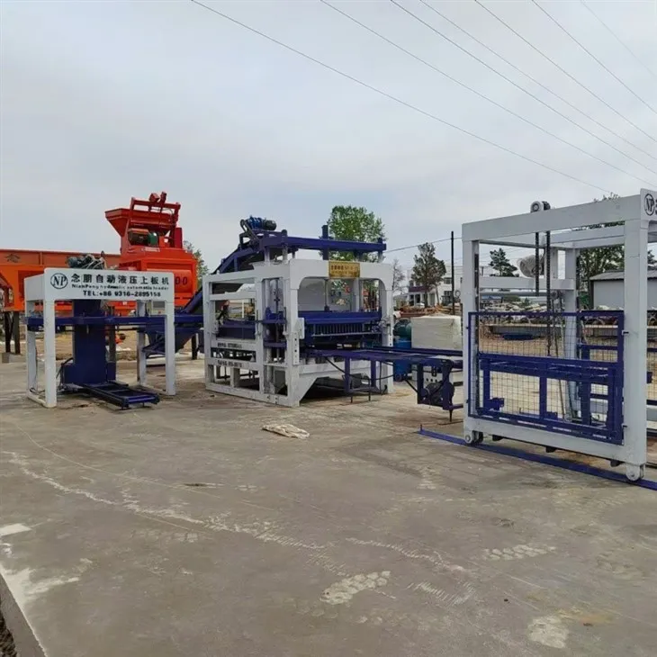 PhilippinesSolid Brick Automatic Concrete Cement Block Making Machine