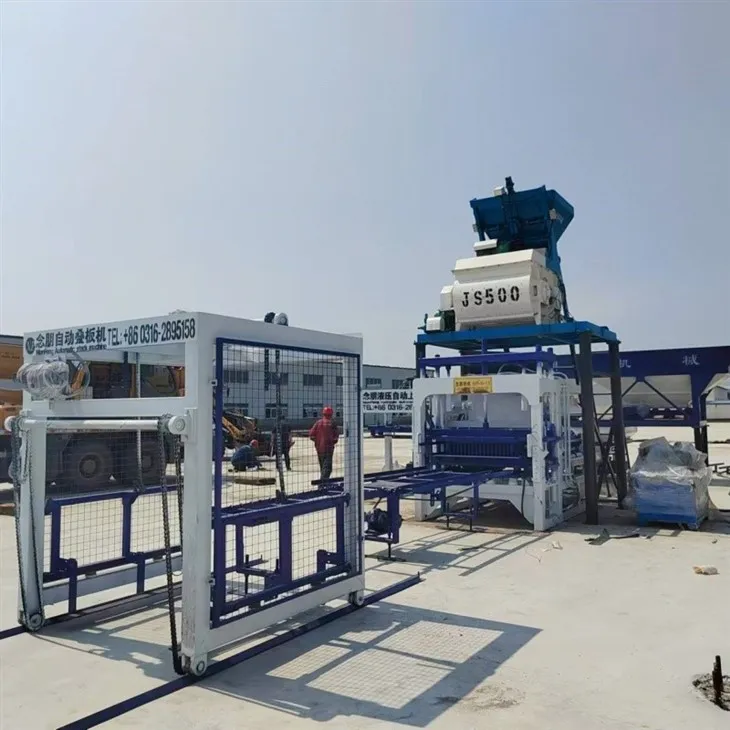 PhilippinesSolid Brick Automatic Concrete Cement Block Making Machine