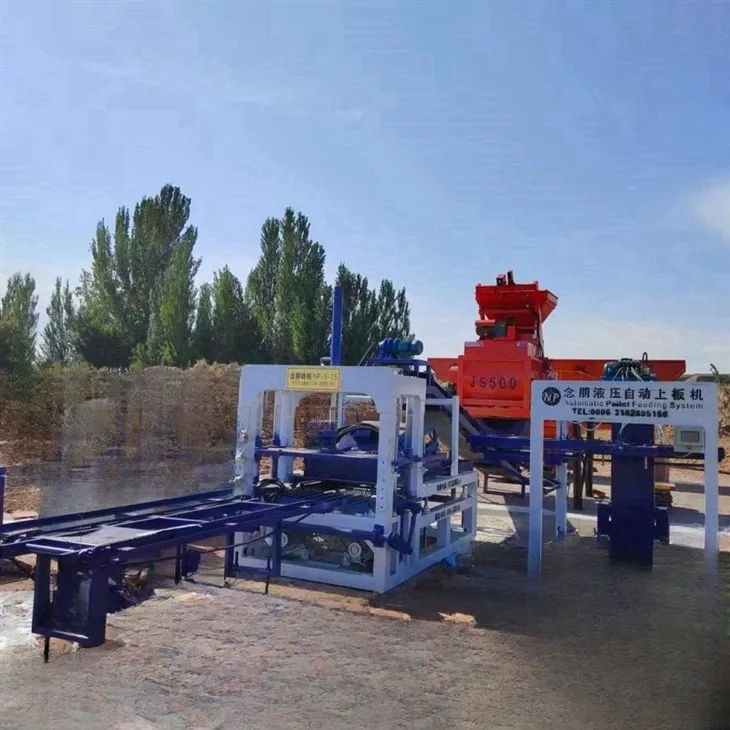 PhilippinesSolid Brick Automatic Concrete Cement Block Making Machine