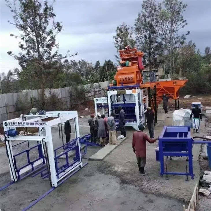 Saudi Arabia Cement Hollow Block Machine